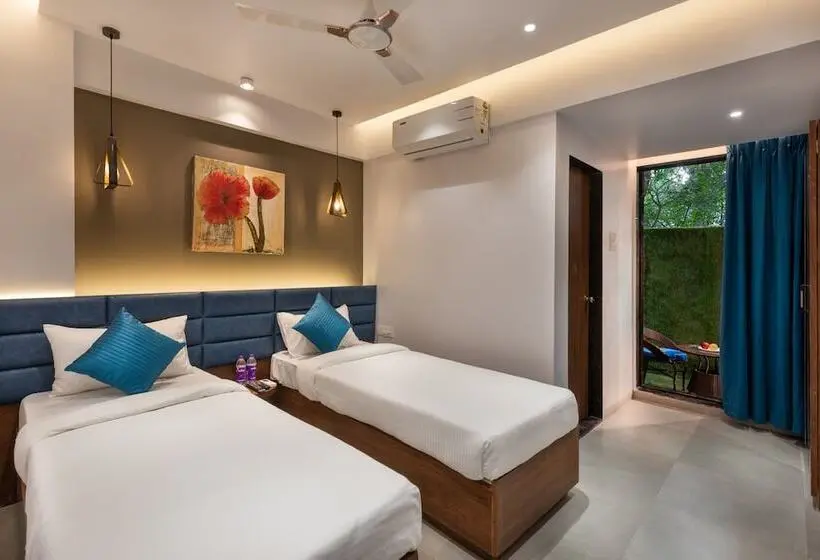 デラックスルーム, Paramount Riverfront Resort & Spa, Karjat