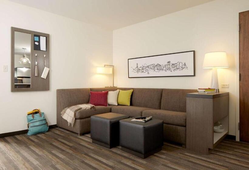 带大床的套房, Hyatt House Indianapolis Fishers