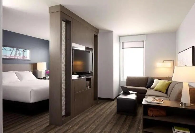 キングサイドベッドのスタンダードワンルーム, Hyatt House Indianapolis Fishers