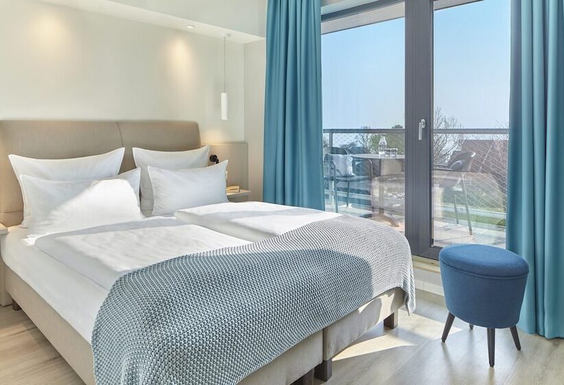 غرفة قياسية مطلّة علي البحر, Familotel Strandkind