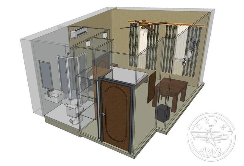 ダブルベッドのクラシックルーム, Antwo