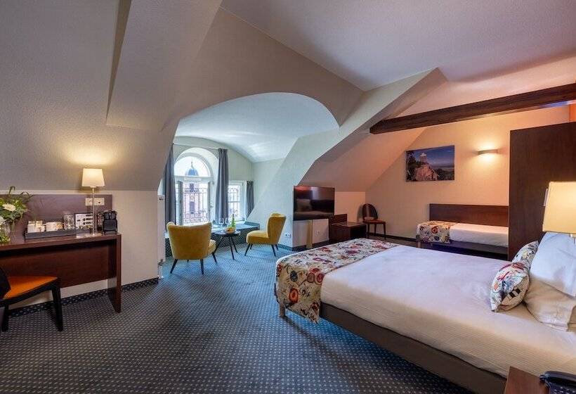 Семейный Номер, Hôtel Valvignes Colmar Hautkoenigsbourg,the Originals Relais