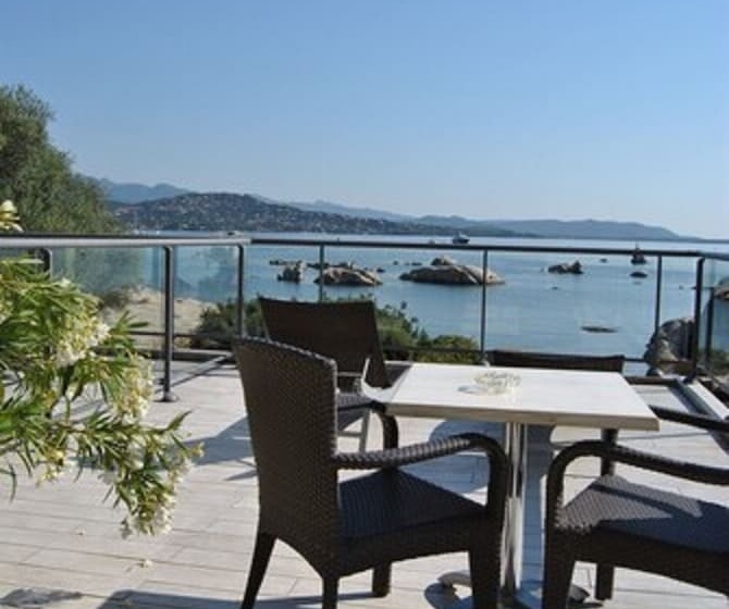 سوییت با چشمانداز دریا, Les Roches Blanches