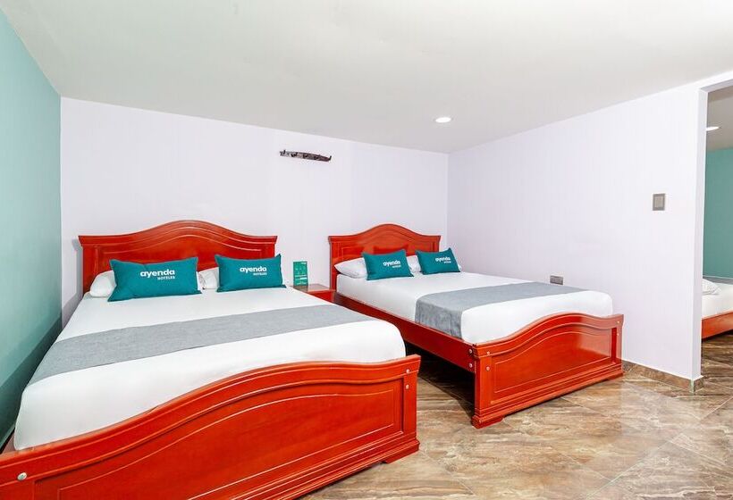 غرفة عائلية, Ayenda Onix Suite