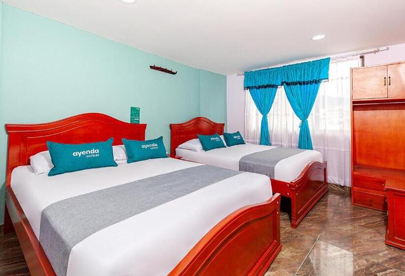 غرفة قياسية رباعية, Ayenda Onix Suite