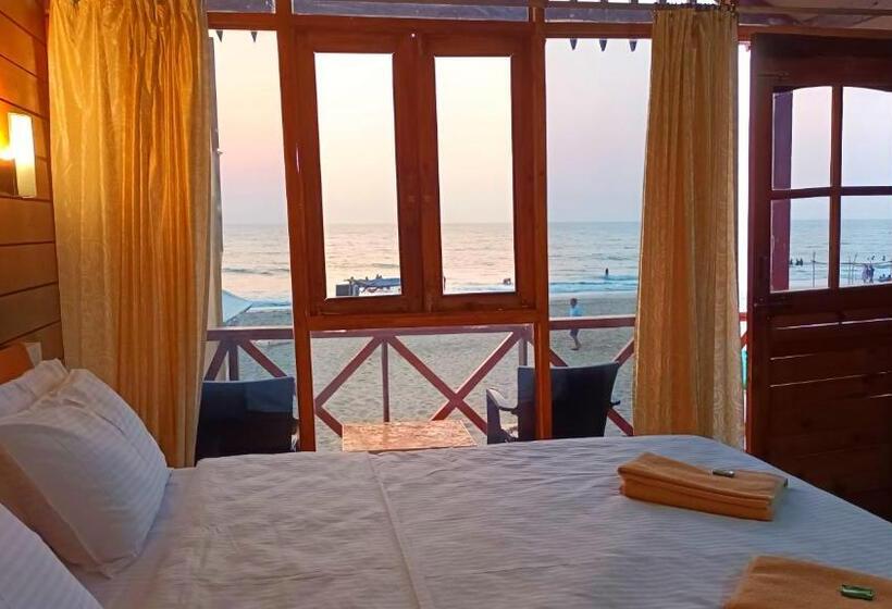 Quarto deluxe vista mar com balcao, Oasis Beach Resort