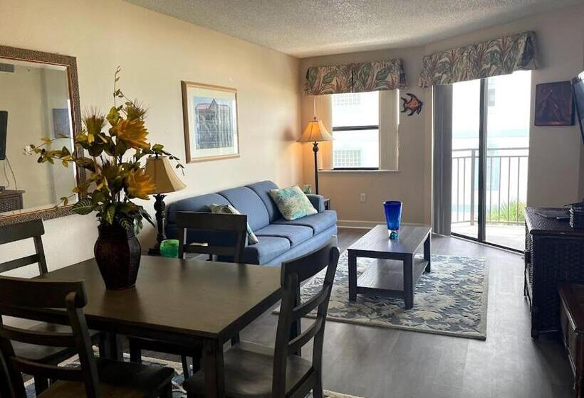 شقة غرفتين, Beachfront Condo Ocean View