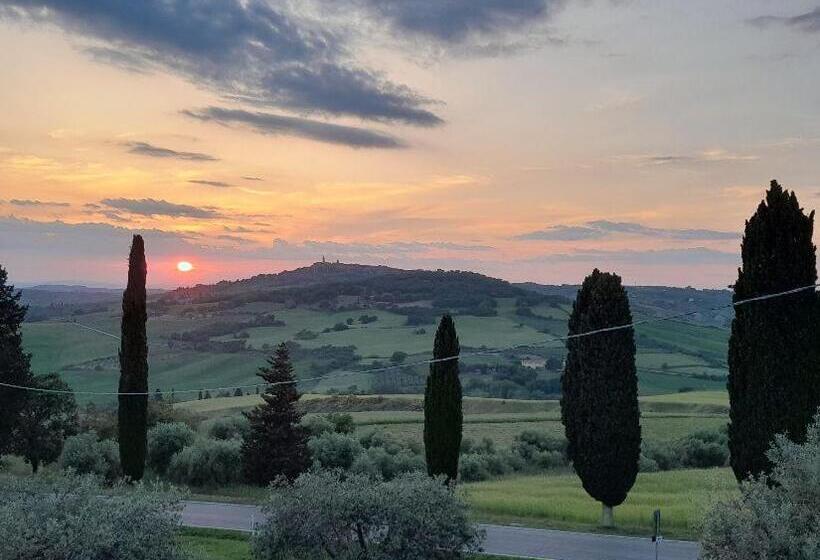 景色の見える一ベッドルームアパートメント, Agriturismo Barbi