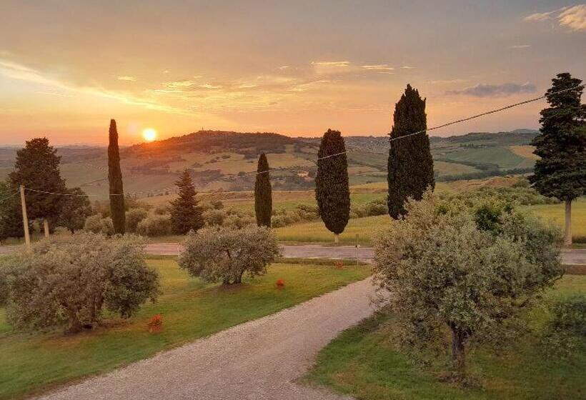 景色の見える一ベッドルームアパートメント, Agriturismo Barbi