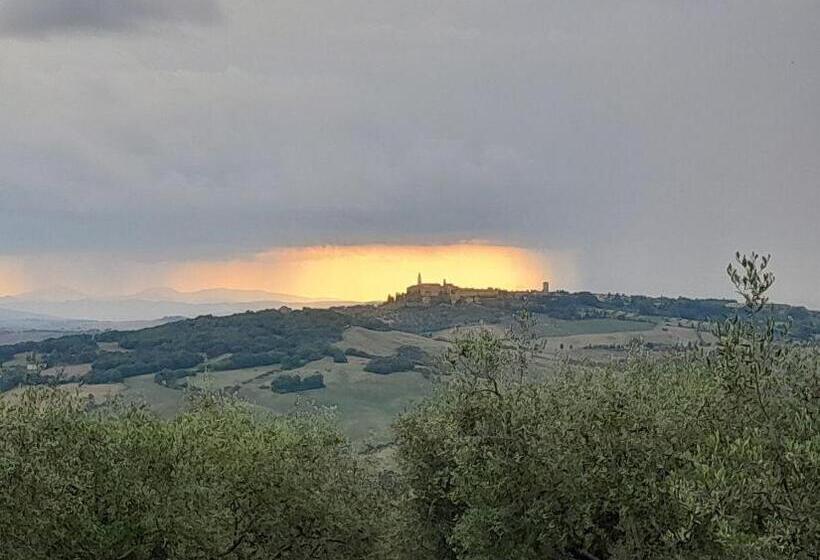 景色の見える一ベッドルームアパートメント, Agriturismo Barbi