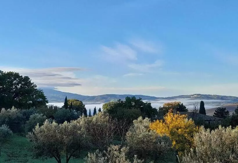 Huoneisto 1 Makuuhuone Puutarhanäkymä, Agriturismo Barbi