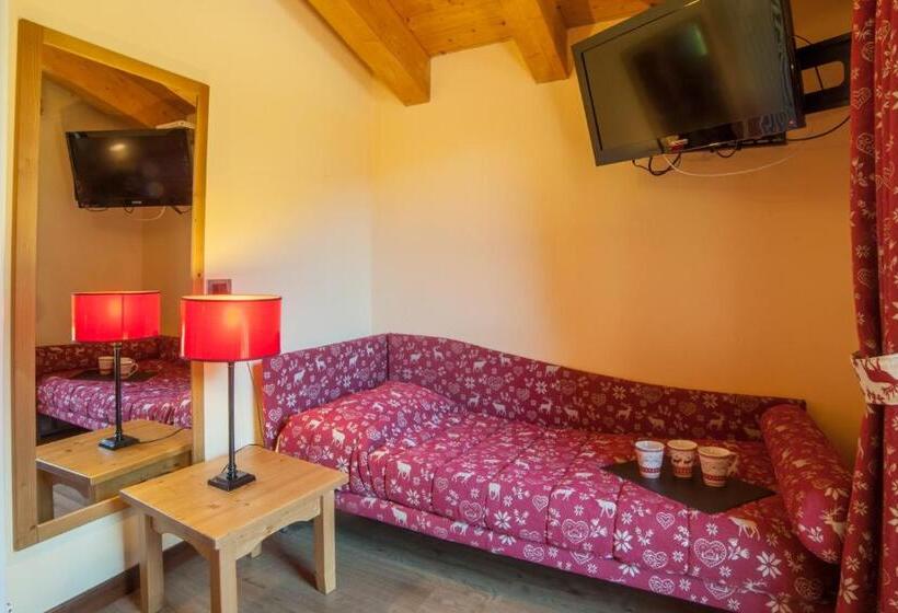 Номер Стандарт Трехместный, Albergo Punta Zerbion