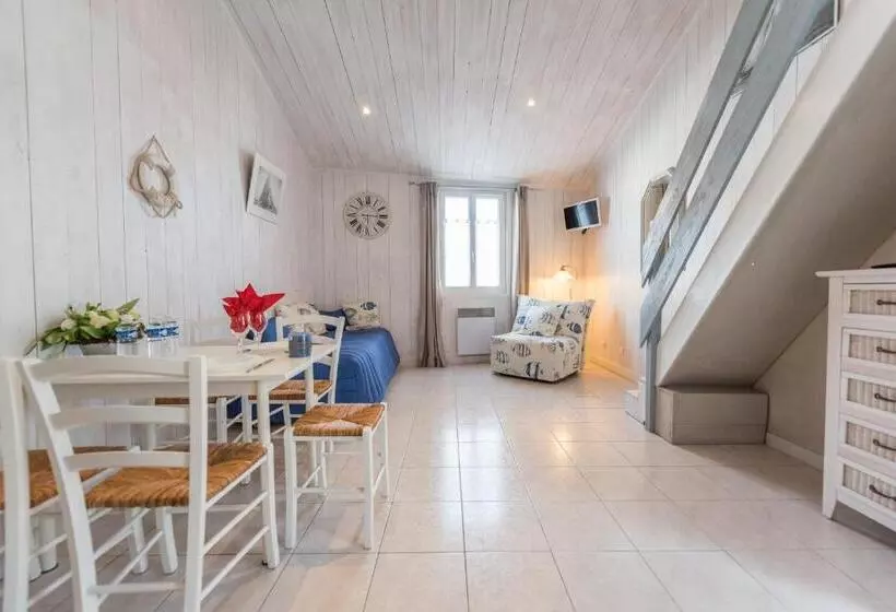 テラス付きスタンダードワンルーム, Hôtel Le Peu Breton