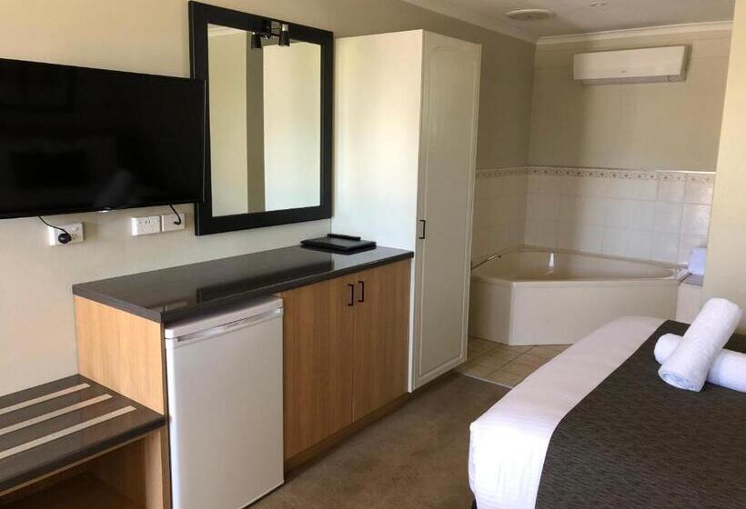 バスタブ付きスタンダードルーム, Araluen Motor Lodge