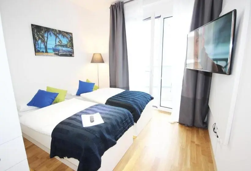 １ベッドルームのデラックスアパートメント, Apart Hotel Messe Munich   My Room Apartments