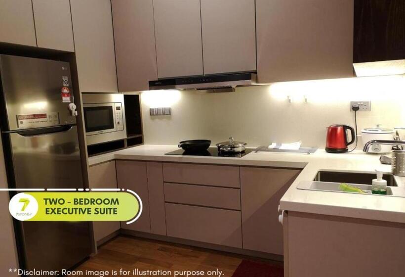 エクゼクティブスイート２ベッドルーム, 7stonez Suites Geo38 Genting Highlands