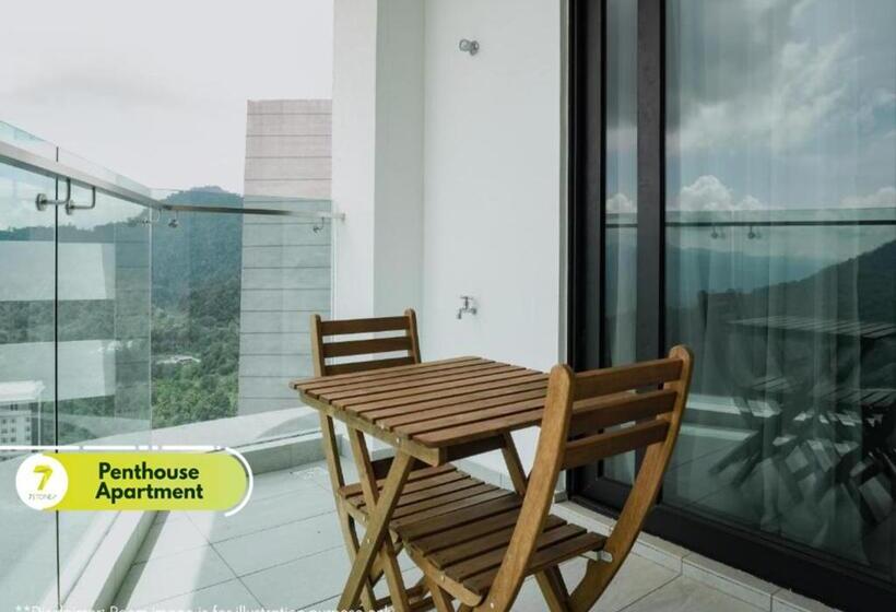 سوئیت دولوکس با چشم‌انداز, 7stonez Suites Geo38 Genting Highlands
