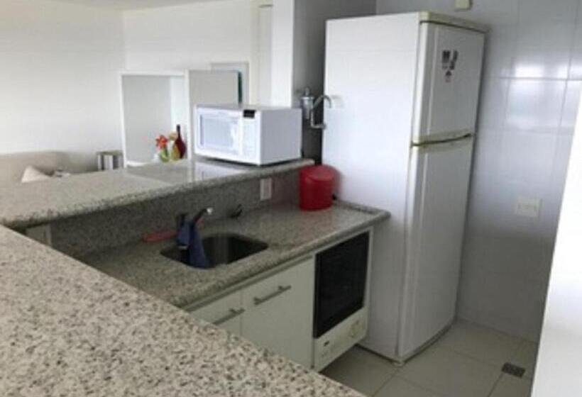 آپارتمان 1 خوابه با چشم‌انداز دریا, Apto Em Ondina