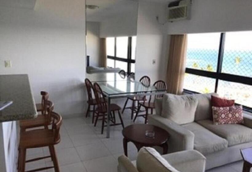 آپارتمان 1 خوابه با چشم‌انداز دریا, Apto Em Ondina