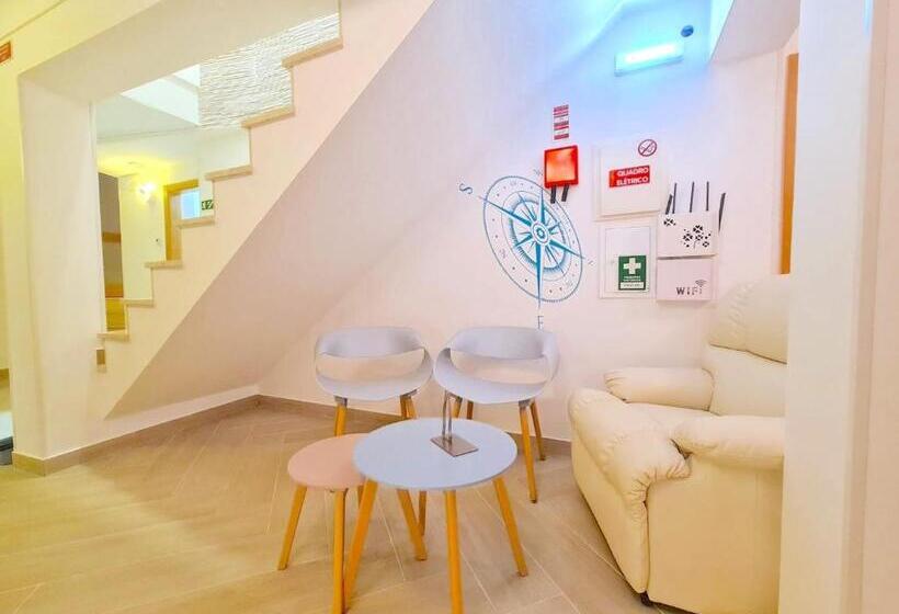 חדר משפחתי חדר אמבטיה משותף, Quartos Para Viajantes, Surfistas, Grupos, Boa Energia