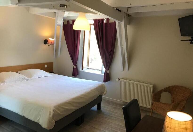 חדר סופריור עם מיטת קינג, Logis Auberge De La Fontaine