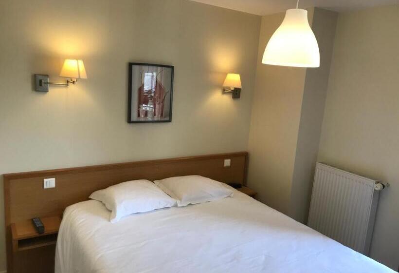 חדר סטנדרט עם מרפסת, Logis Auberge De La Fontaine