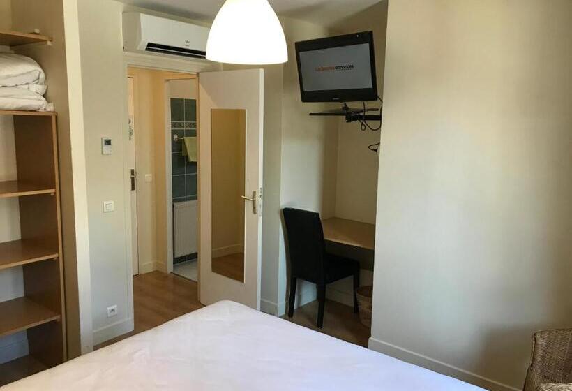 חדר סטנדרט עם מרפסת, Logis Auberge De La Fontaine