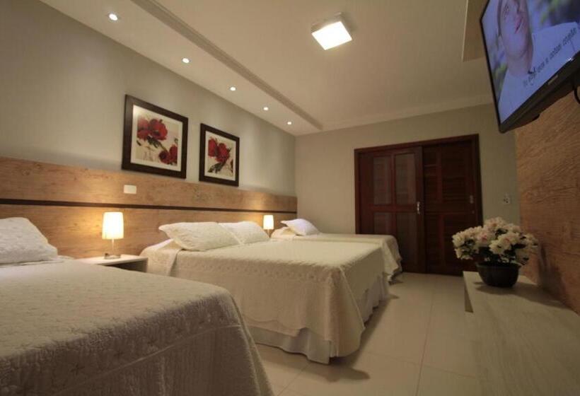 デラックスの4人部屋, Pousada Surucuá