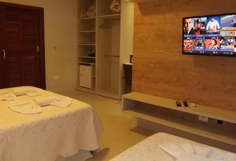 デラックスの4人部屋, Pousada Surucuá