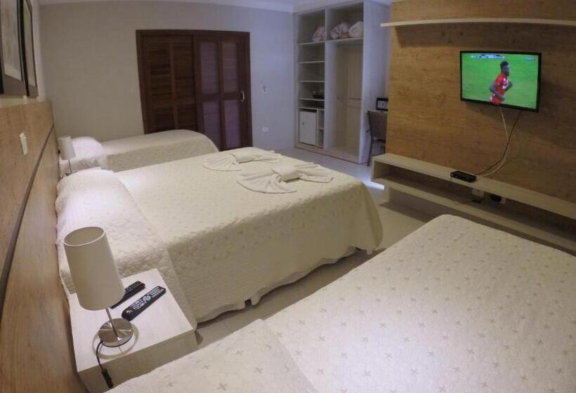 デラックスの4人部屋, Pousada Surucuá