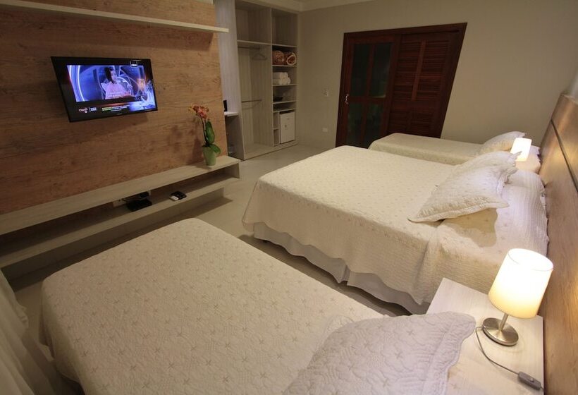 デラックスの4人部屋, Pousada Surucuá