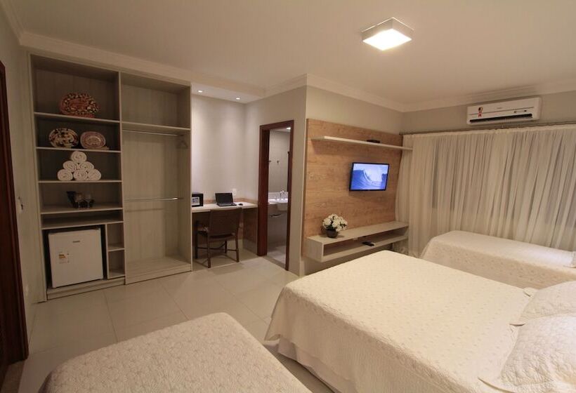 デラックスの4人部屋, Pousada Surucuá