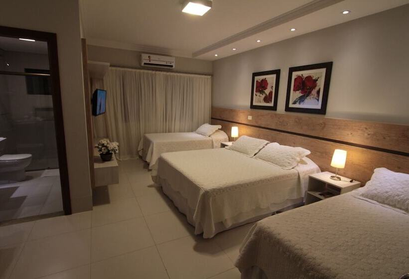 デラックスの4人部屋, Pousada Surucuá