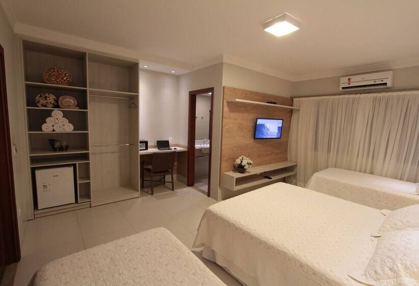 デラックスの4人部屋, Pousada Surucuá