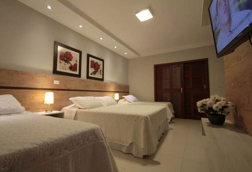 デラックスの4人部屋, Pousada Surucuá