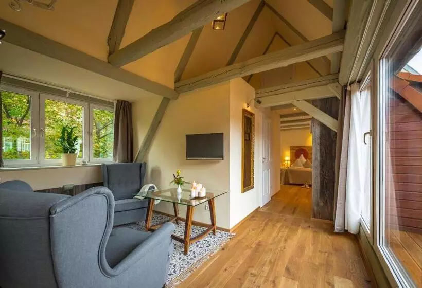 Deluxe-sviitti, Wellness Goldenes Fass Meißen