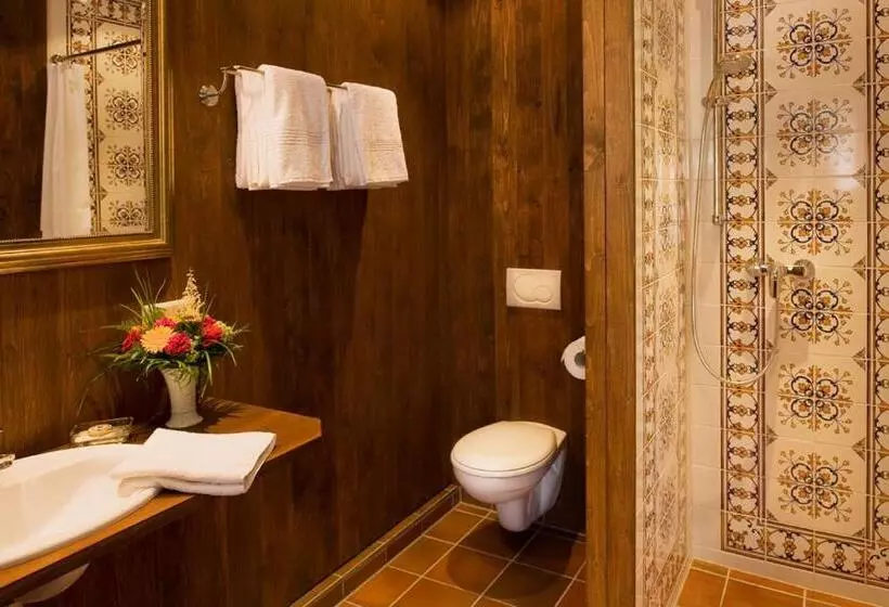 Deluxe-huone, Wellness Goldenes Fass Meißen