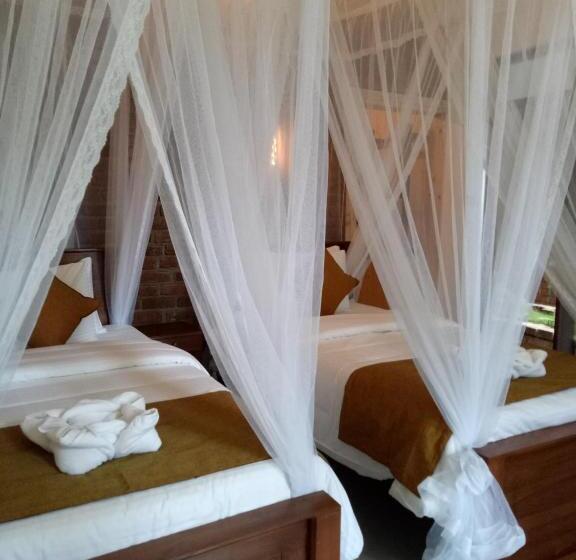 חדר דלוקס עם נוף להרים, 3arch Eco Cottage Ella