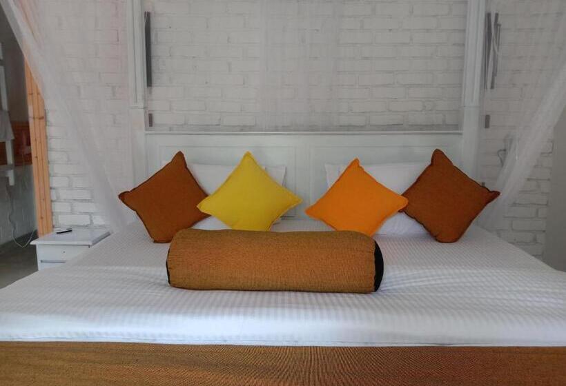 חדר סטנדרט עם מיטת קינג, 3arch Eco Cottage Ella