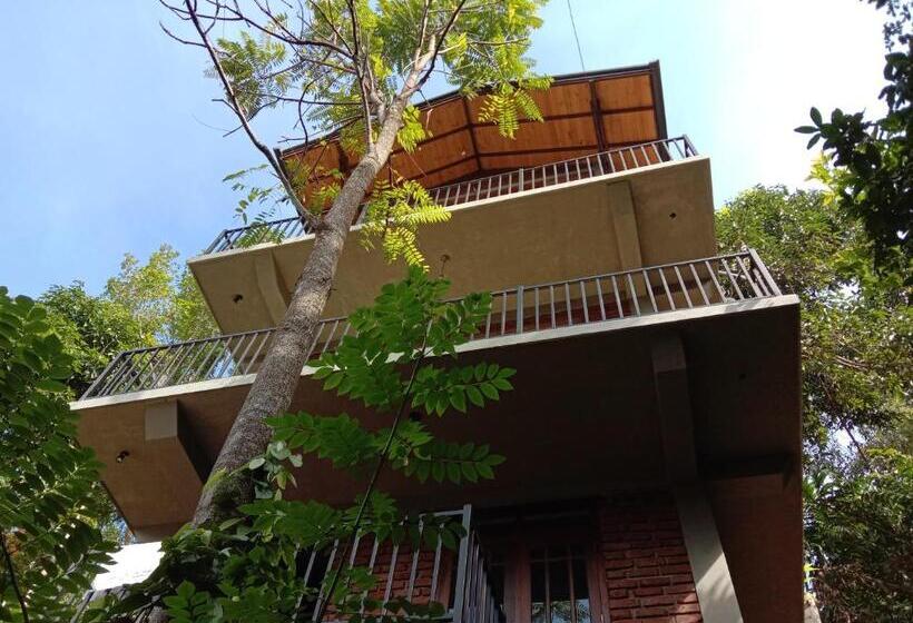 חדר סטנדרט לשלושה, 3arch Eco Cottage Ella