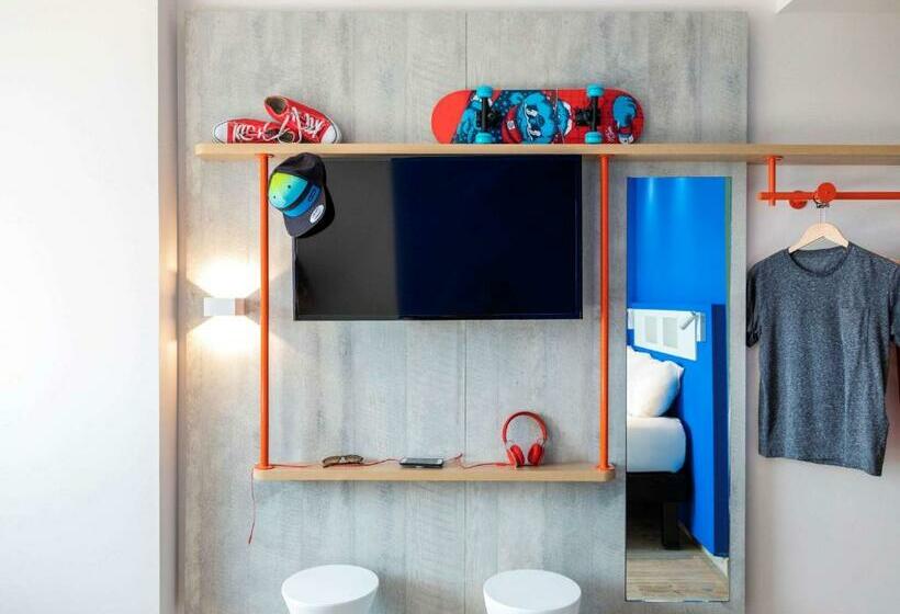 חדר סטנדרט שתי מיטות זוגיות, Ibis Budget Aguascalientes Norte