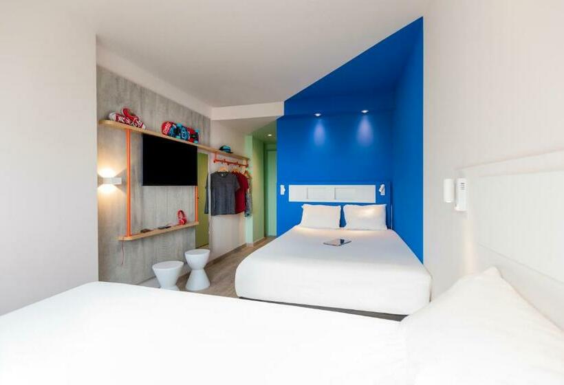 חדר סטנדרט שתי מיטות זוגיות, Ibis Budget Aguascalientes Norte