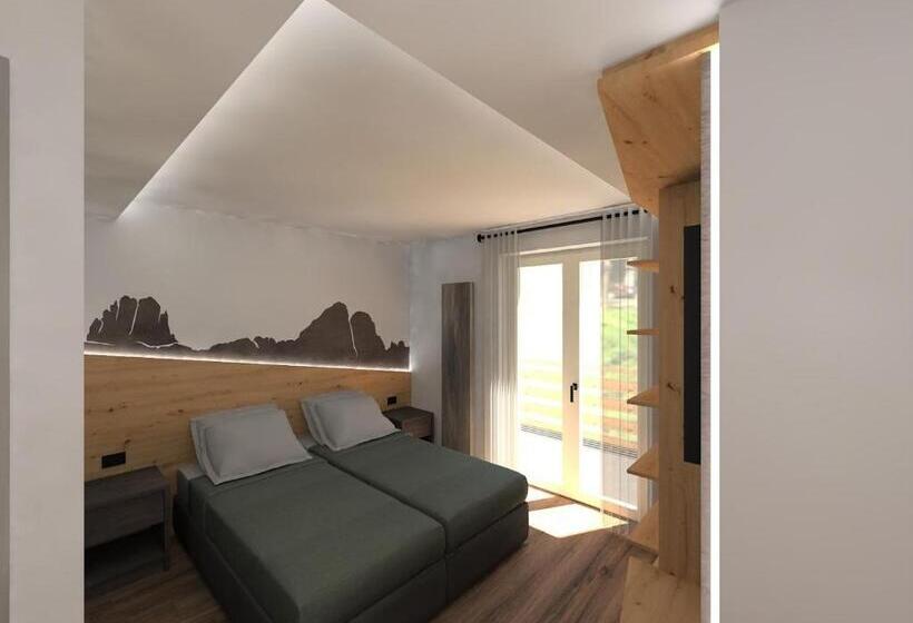 豪华家庭房间, Berg Hotel Latemar Spitze