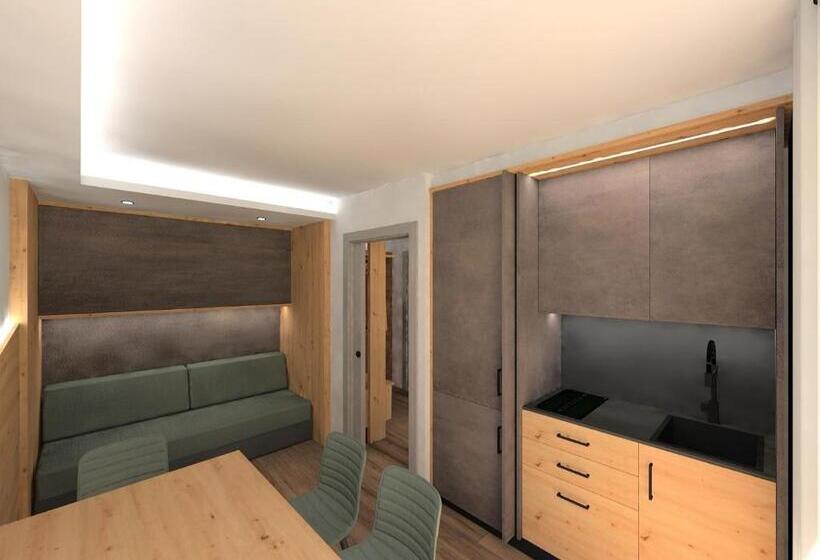 豪华家庭房间, Berg Hotel Latemar Spitze