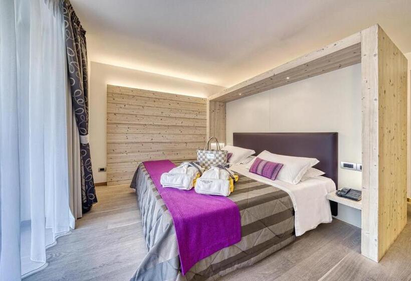 חדר סטנדרט עם מרפסת, Alpenresort Belvedere