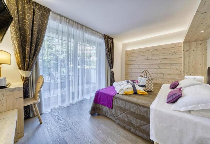 חדר סטנדרט עם מרפסת, Alpenresort Belvedere