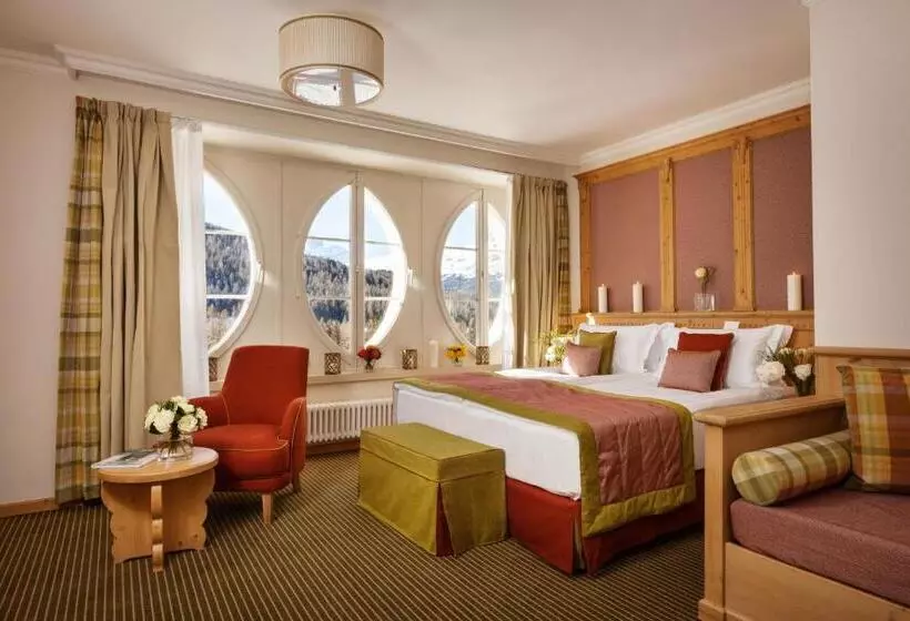 Superior Kolmen Hengen Huone, Schloss Hotel & Spa Pontresina
