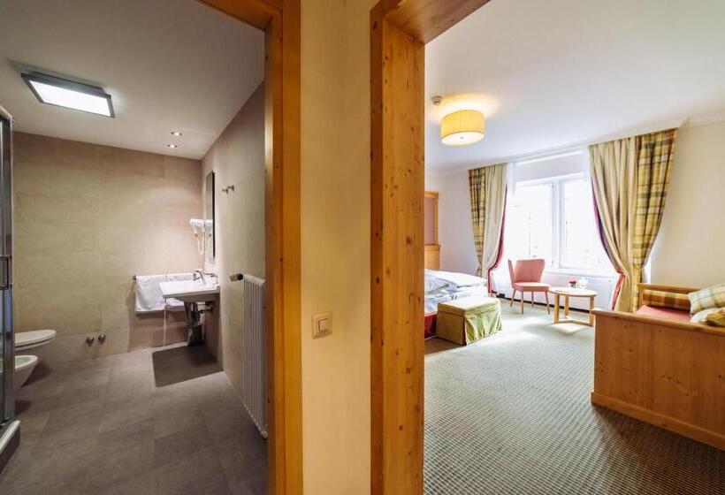 Трехместный Номер Superior, Schloss Hotel & Spa Pontresina