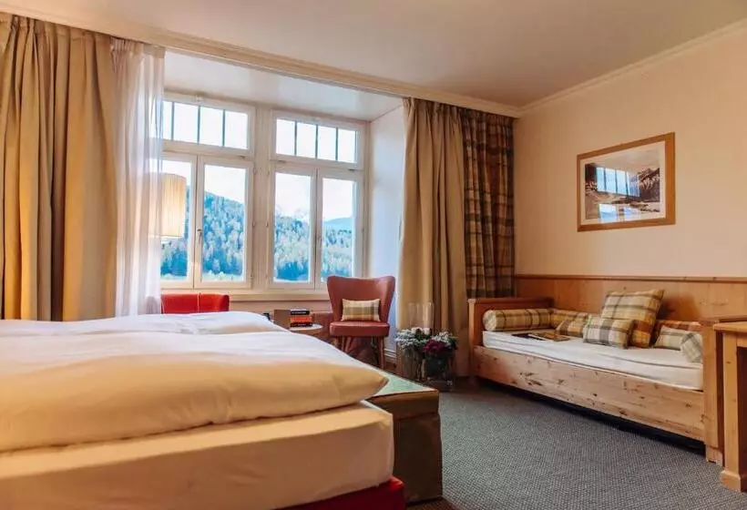 Superior Kolmen Hengen Huone, Schloss Hotel & Spa Pontresina