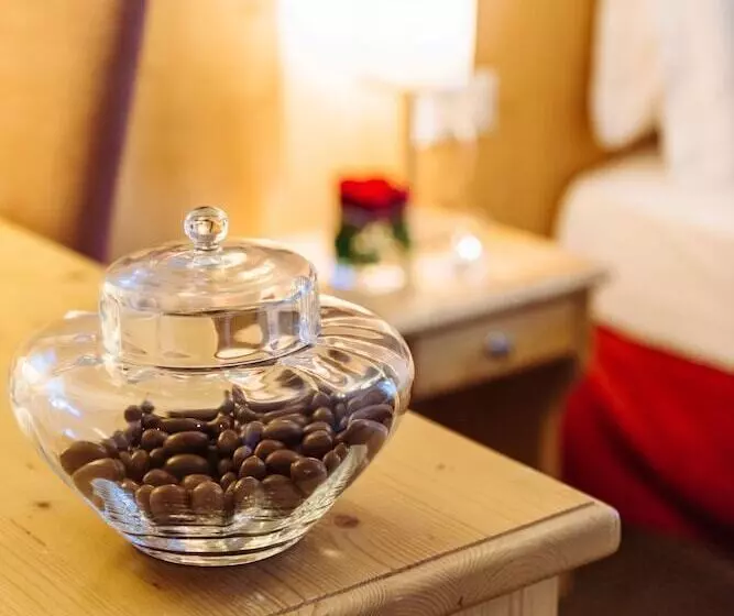 Standard Yhden Hengen Huone, Schloss Hotel & Spa Pontresina
